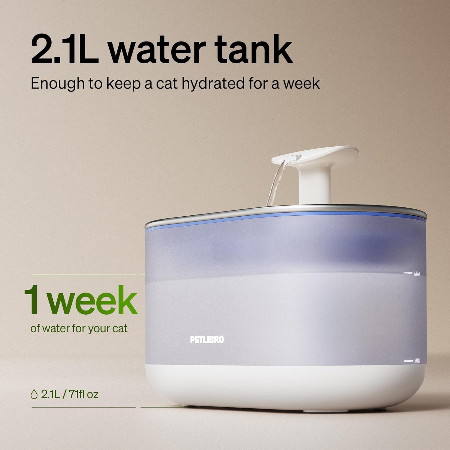 Stainless Steel Pet Water Fountain